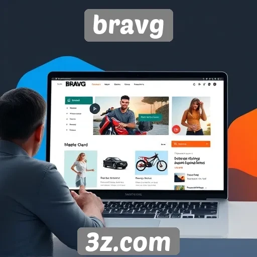 experiência de usuário no site bravg avaliada